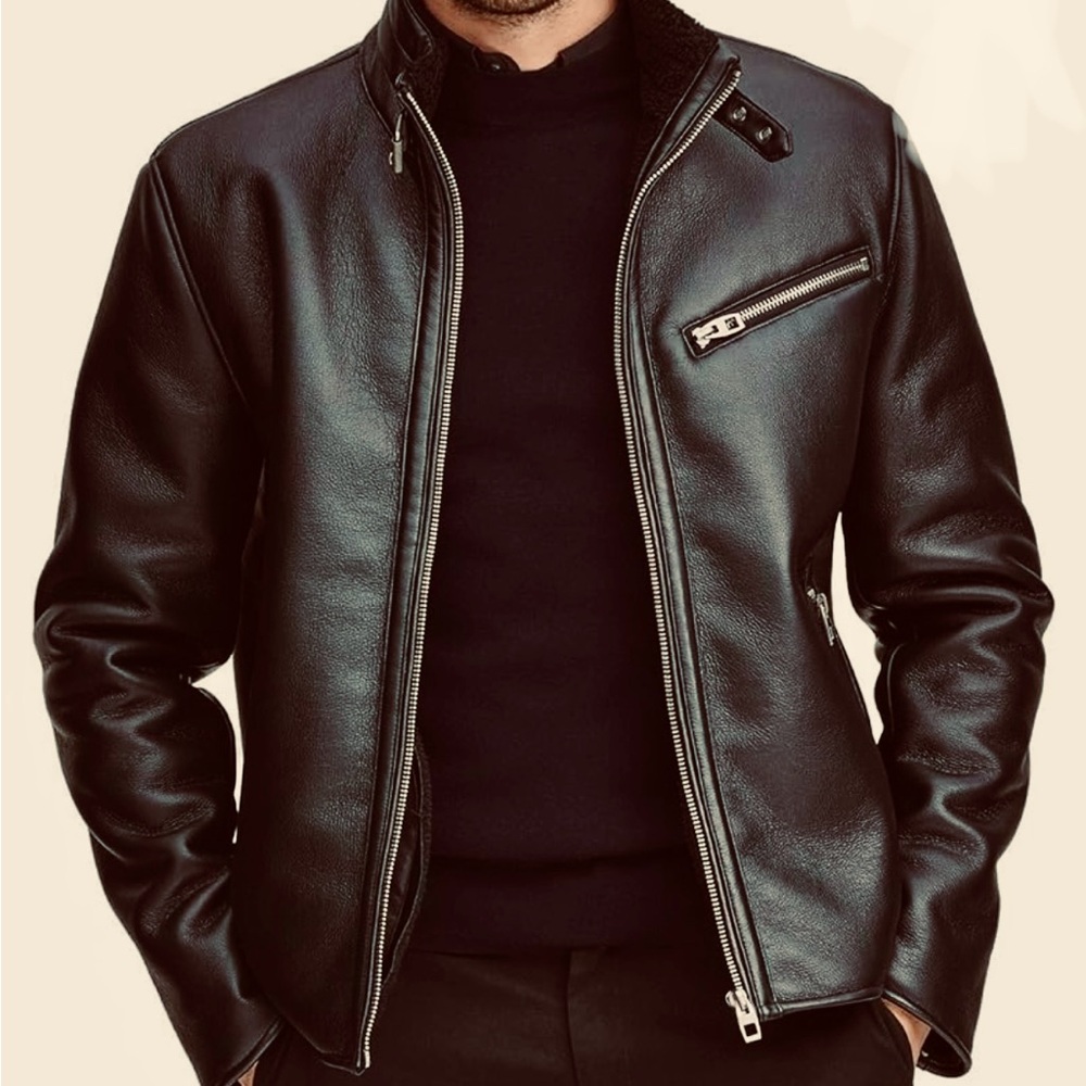 Andrew Marc [XL] Flint Faux Leather Jacket